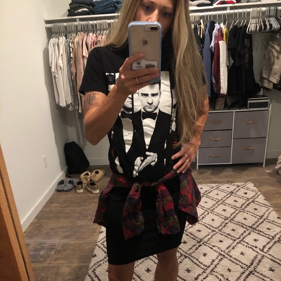 No Brand Tops - Justin Timberlake tour T-shirt size small